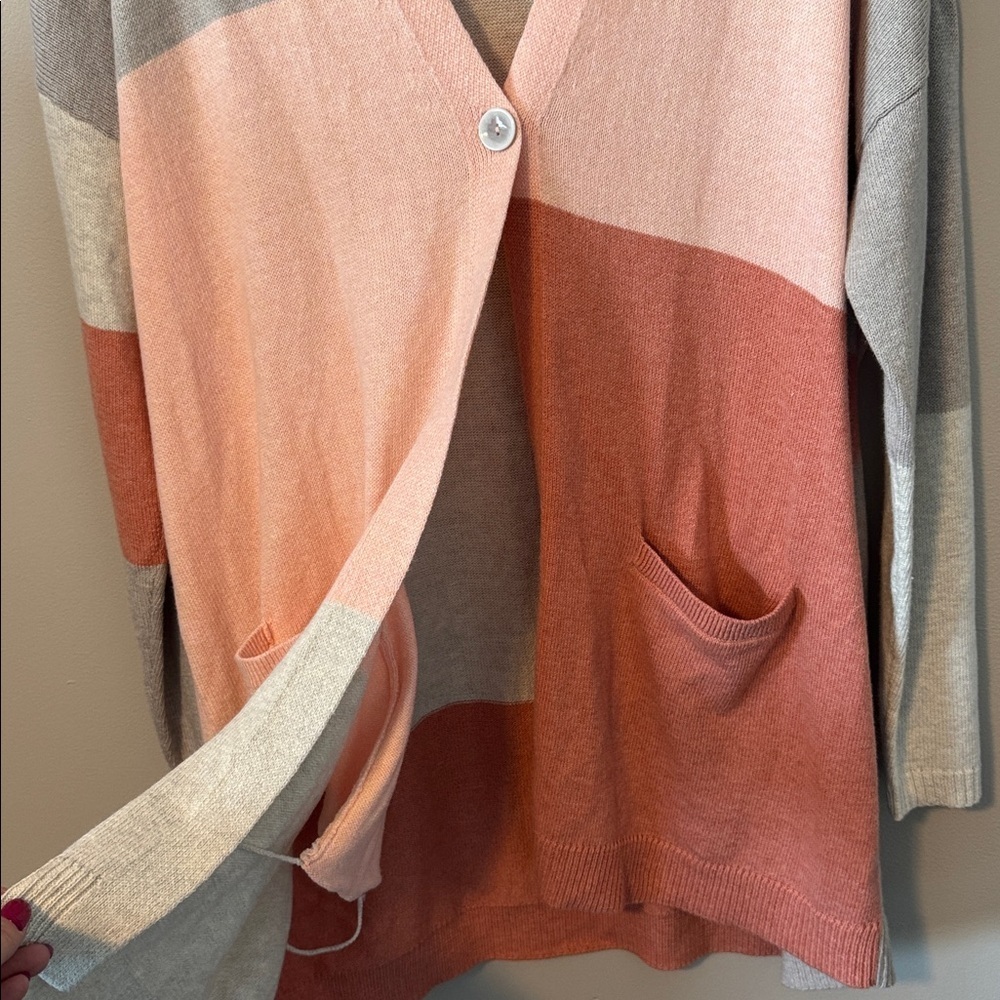 PureJill Colorblock Cardigan - Picture 5 of 7